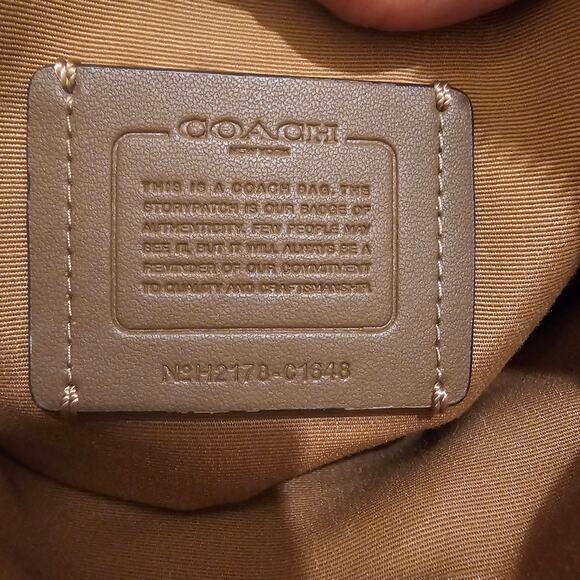 Coach Ellie Off White Shoulder Bag - Picture 10 of 10